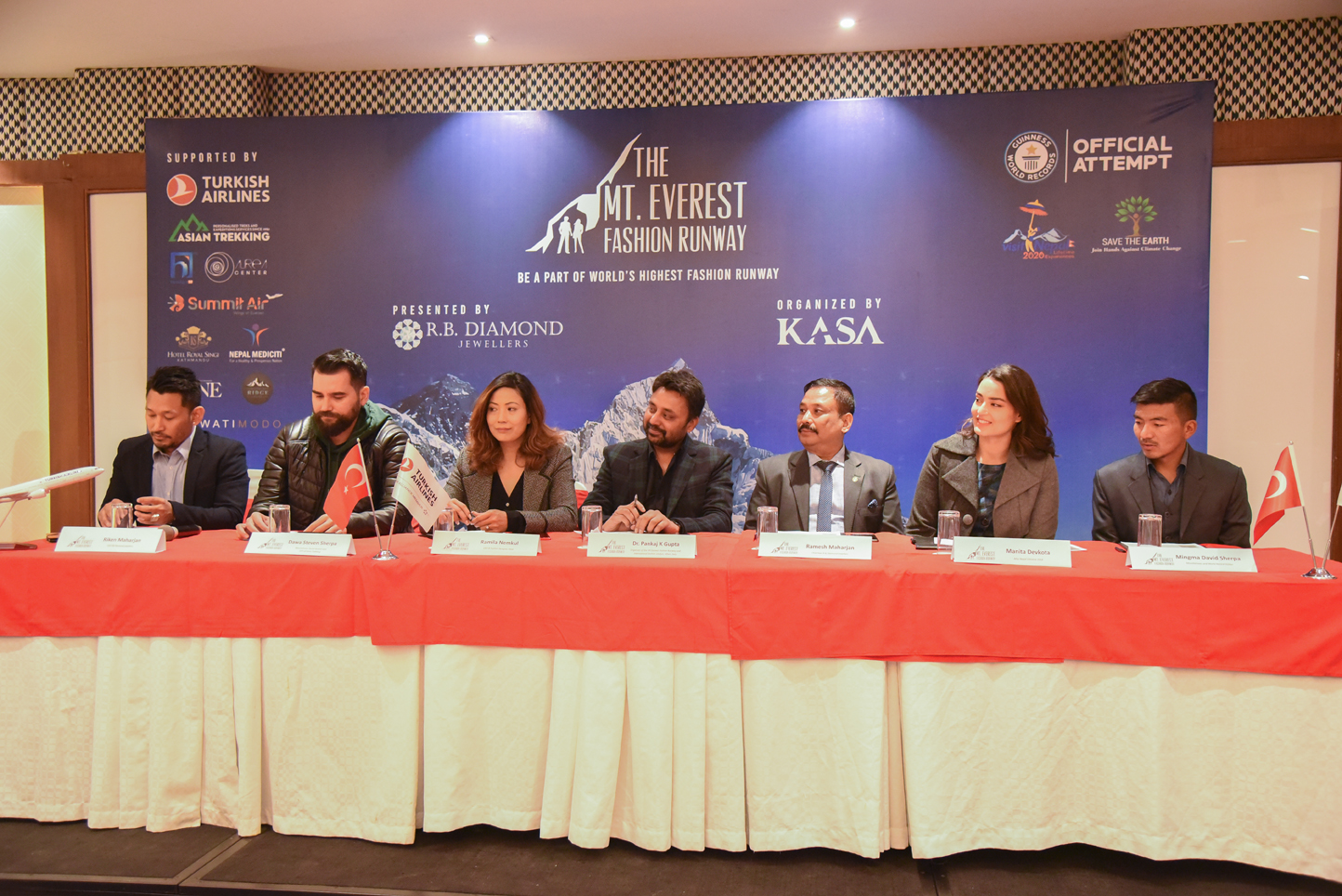 Mt. Everest Fashion Runway: An Endeavour for Climate Change 