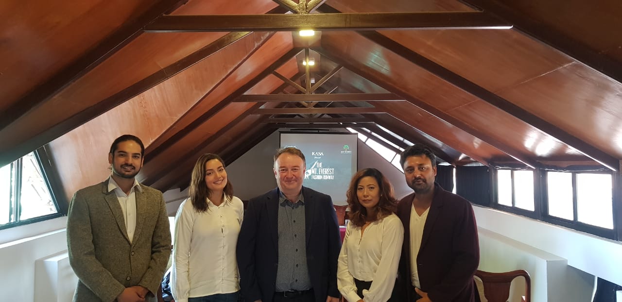 KASA at The Top of the World: The Mt Everest Fashion Show 