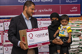 Qatar Airways Hosts CSR Initiative to Provide Food Items to Needy Families in Kathmandu