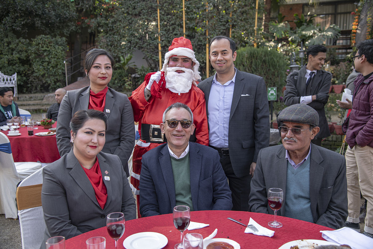 Glimpses of Christmas Lunch at Hotel Shangri-La