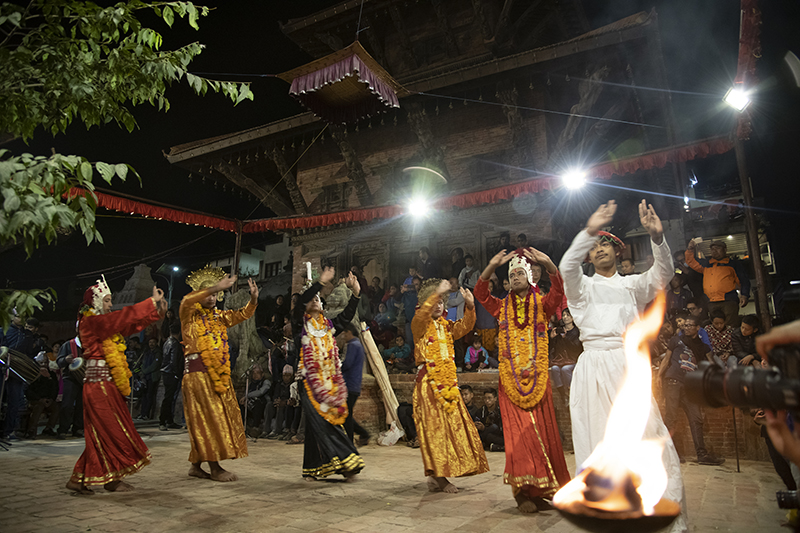Kartik Naach:  An Archaic form of story telling