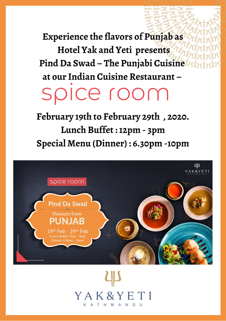 Flavours of Punjab at The Spice Room 